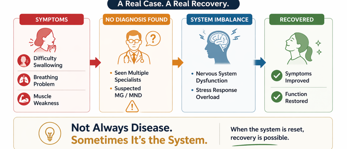Acupuncture for anxiety with swallowing and breathing difficulty Auckland case recovery
