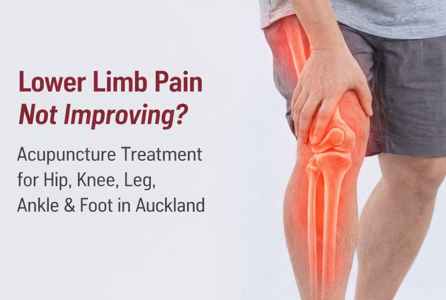 lower limb pain auckland acupuncture