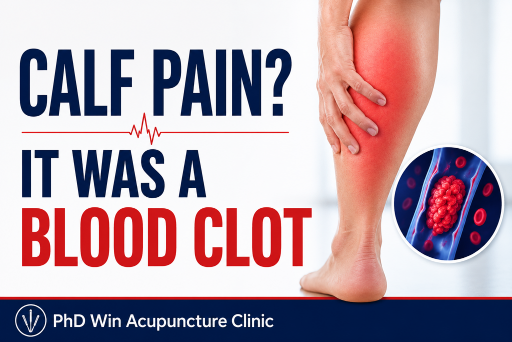 calf pain blood clot auckland acupuncture