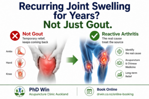 join swelling pain knee acupuncture auckland