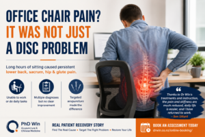 lower back office chair pain auckland acupuncture