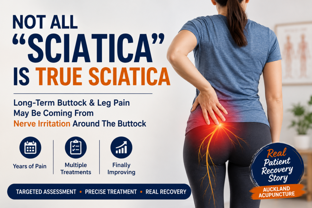 sciatica lower back pain leg pain auckland acupuncture