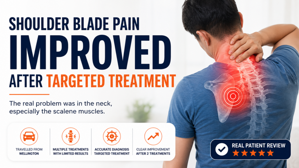 shoulder blade pain Auckland acupuncture teresa shen