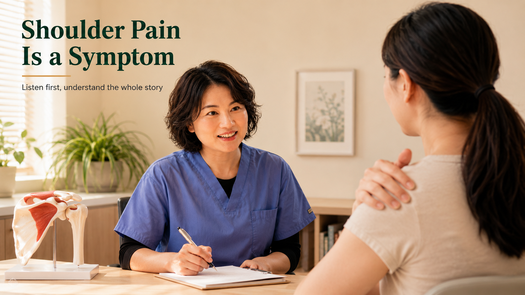 shoulder pain, shoulder pain causes, referred shoulder pain, cervical radiculopathy, brachial plexus, thoracic outlet syndrome, rotator cuff injury, frozen shoulder, shoulder blade pain, nerve pain, acupuncture for shoulder pain, Traditional Chinese Medicine, Auckland acupuncture, Teresa Shen